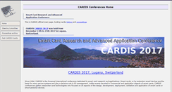 Desktop Screenshot of cardis.org