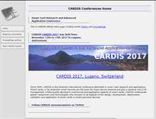 Tablet Screenshot of cardis.org